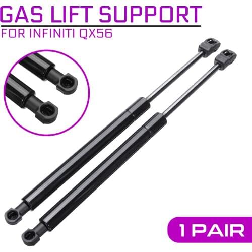 For Infiniti QX56 Car Front Engine Hood Lift Supports Props Rod Arm Gas Springs Shocks Strut Bars