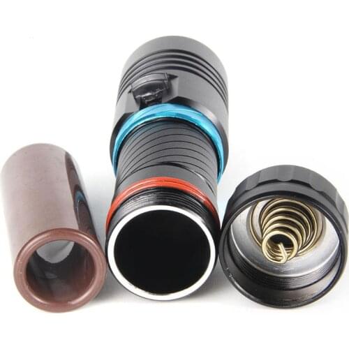 Portable LED Diving Flashlight Electric Torch Underwater Waterproof Dive Lantern Light Lamp Outdoor Activities