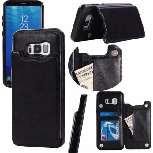 Adtismark Luxury Wallet Case For iPhone 5 6 6S Plus Bracket Type Leather Card Holder Kickstand Flip Back Cover For iPhone 7 8