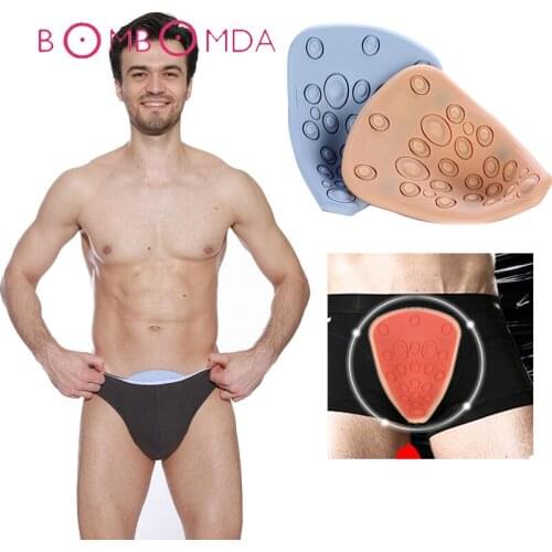 Sex Shops Electric Men Body Exercise Massager Penis Vibrator Therapy Enlargement Male Underpants Health Physiotherapy Instrument