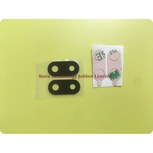 Wyieno 50Pcs/Lot Nova 3E Real Camera Glass Lens For Huawei Ascend P20 Lite Back Rear Camera Panel with Glue Phone Parts Tracking