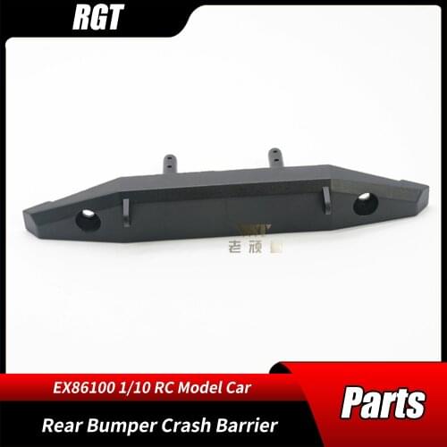 RC Cars Parts RGT EX86100 Rear Bumper Crash Barrier R86026 for 1/10 Model Crawler Climbing Cars Original Accessories