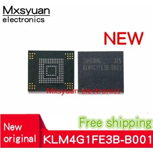 1pcs~10pcs/lot KLM4G1FE3B-B001 KLM4G1FE3B B001 BGA153 emmc 4G New original In stock