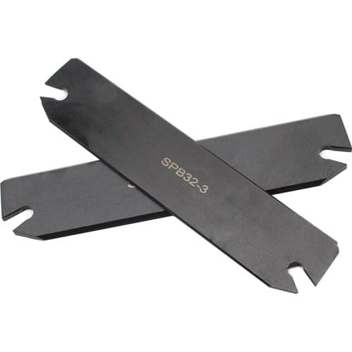 1PC SPB32 3 SPB32 5 Slotted Cutting Blade for 3mm Width for SP300 Inserts Cut-Off Grooving Inserts