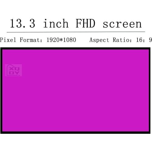 13.3" Slim LED matrix ForNV133FHM-N68/N69/N4T/N5T N133HCG-GF3/GE3 LM133LF9L01 B133HAN05.E B133HAN05.H laptop lcd screen panel