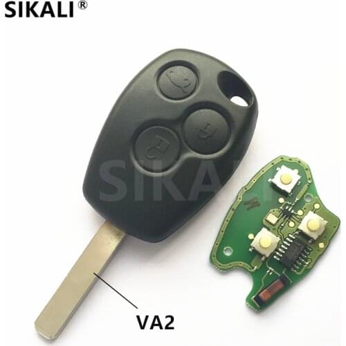 3 buttons Car Remote Key for Clio Scenic Kangoo Megane Vehicle Control Alarm with PCF7946/PCF7947 Chip for Renault