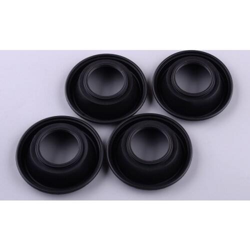 4Pcs Rubber Carburetor Diaphragm Vacuum Motorcycle fit for KAWASAKI ZZR600 ZX600 ZX6R ZX 600