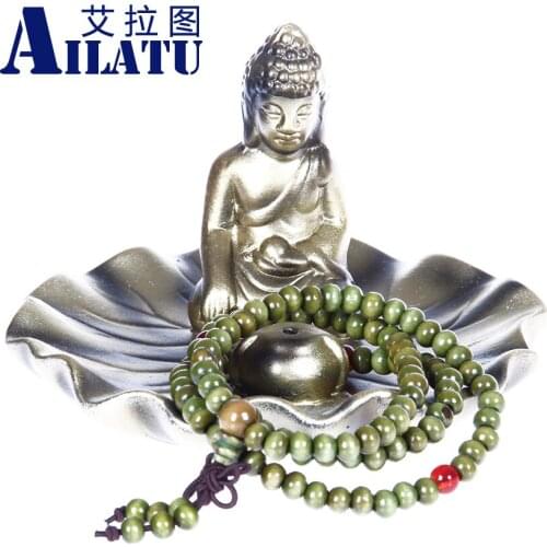 Ailatu Wholesale Free Shipping Hot Tibetan Prayer Mala beads Bracelets, Classic Gift for Men and Women