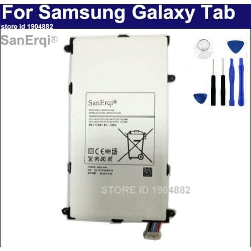 SanErqi T4800E For Samsung Galaxy Tab Pro 8.4in SM-T325 T320 T321 4800mAh Battery Batterie Bateria