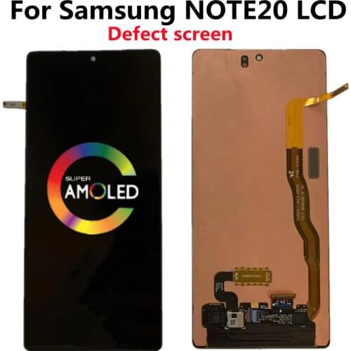 AMOLED For Samsung Note 20 LCD For Samsung Galaxy Note20 display SM-N980F SM-N980F/DS Touch Screen Digitizer