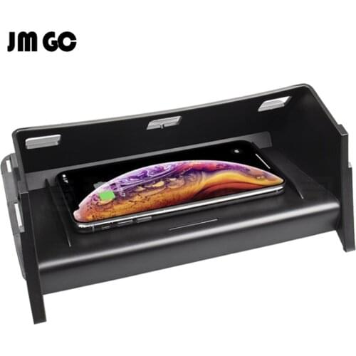 Car Wireless Charger for Mercedes Benz GLE GLS Fast Charging Pad Charging Panel phone Storage Box Holder