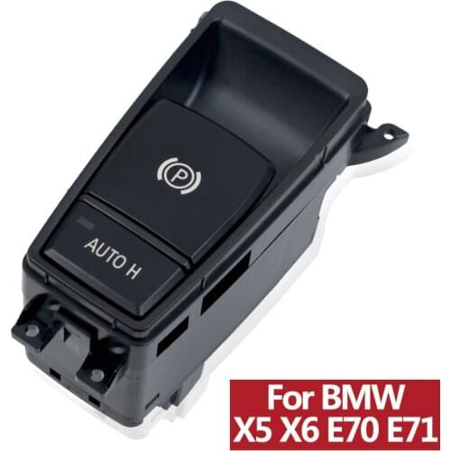 Car Electronic Hand Brake Automatic Parking Switch Assembly For BMW X5 X6 E70 E71 E72 2006-2015