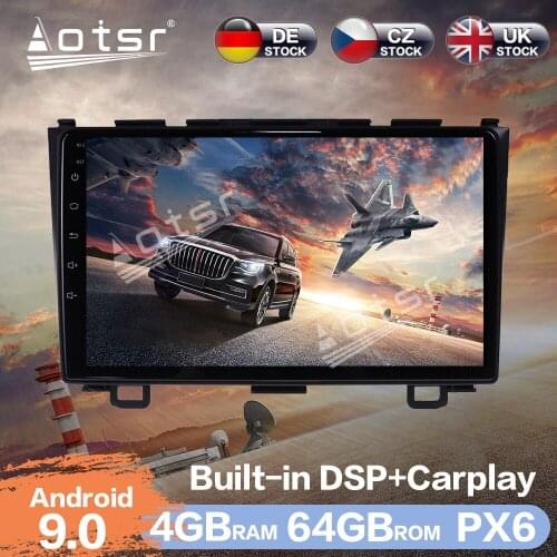 ForHonda CRV CR-V 3 RE 2006 + Android Car Multimedia Newest PX6 4GB + 64GB Car Radio Player GPS Navigation DSP Auto Stereo Video