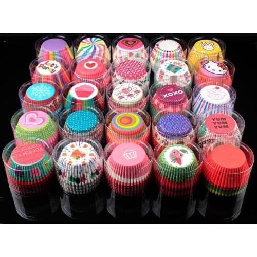 Cake Muffin Cupcake Paper Cups Box Cupcake Liner Kitchen Baking Accessories Cake Mold Kitchen Accessories Colorful Muffin Boxes