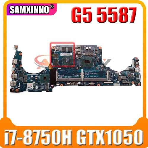 For Dell Series G5 5587 Laptop Motherboard i7-8750H CPU GTX1050 GPU V4NFF 0V4NFF CN-0V4NFF LA-E993P DDR4 100% working
