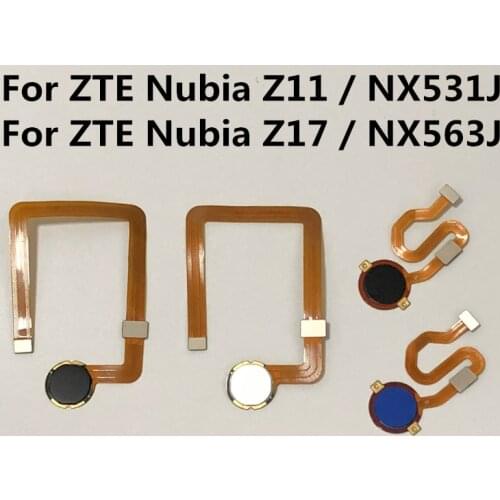 Home Button Flex Cable Repair Fingerprint Scanner Menu Return Key Recognition Sensor For ZTE Nubia Z11 Z17 NX531J NX563J