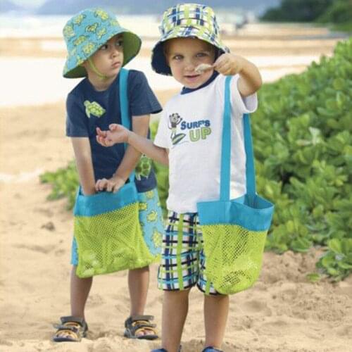 Summer Mesh Beach Bag Pack Pouch Box Carrying Toys Portable Beach Ball Organizadores Toy Kid Hot Sale