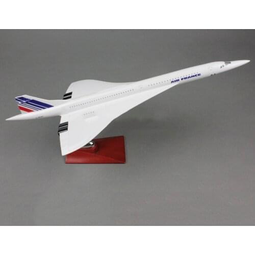 47CM Diecast 1/124 Scale Plane Concorde Air France British Airline Air Force One Model Airplane Toy Resin Airframe Aircraft Gift