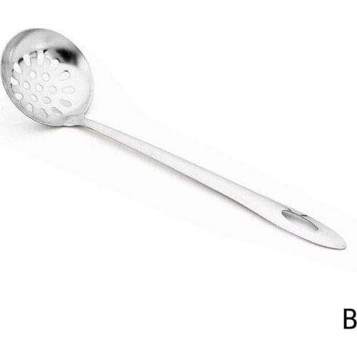 Multifunctional Steel Soup Spoon Slotted Spoon 7 Cm Bing Long Hot Restaurant Pot Kitchen Gadgets Spoon Tableware Z4Z1