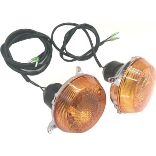 New A Pair Turn Tail Light Rear Amber W/Lens ATV 700 500 HS HiSUN MASSIMO YS MSU TSC