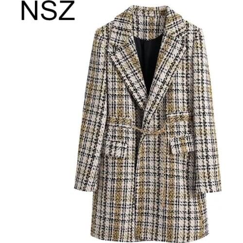 NSZ Women's Coats With A Belt