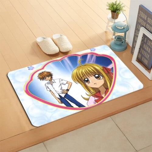 Mermaid Melody Pichi Pichi Pitch Doormat Floor/Bath/Kitchen/Beach Mat Flannel Sponge Fabric 3D Printed Shaggy For Bedroom 01-11