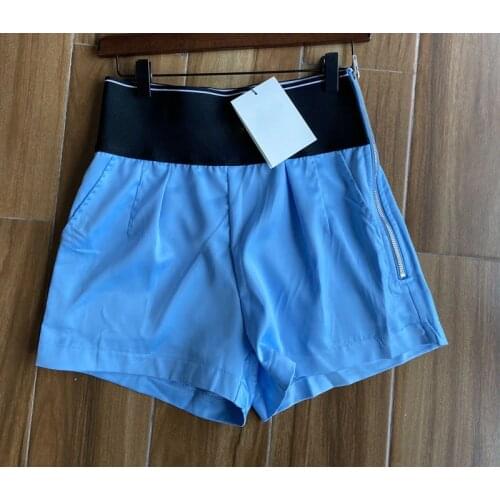 Womens summer shorts high waist letters American luxury brand casual fashion beach party shorts women