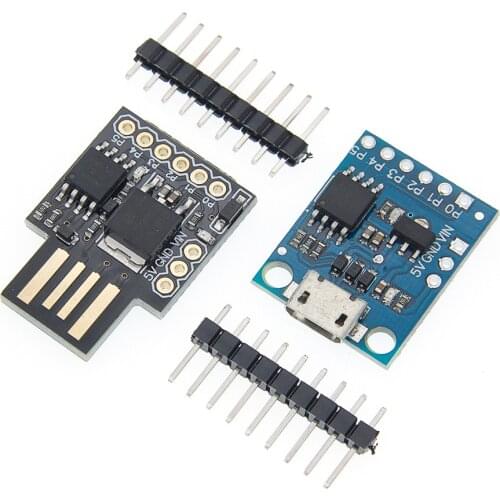 Blue Black TINY85 Digispark Kickstarter Micro Development Board ATTINY85 module for Arduino IIC I2C USB