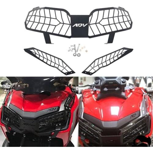 Motorcycle Headlight Head Light Grille Guard Cover for HONDA ADV150 ADV 150 2019-2020 Motorcycle Accessories