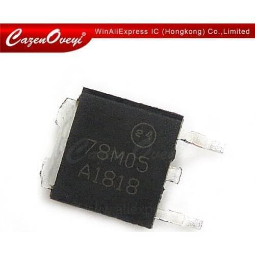 20pcs/lot L78M05CDT TO252 L78M05 TO-252 78M05 POSITIVE VOLTAGE REGULATORS new and original In Stock