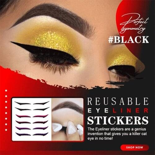 20Pcs Reusable Eyeliner Stickers