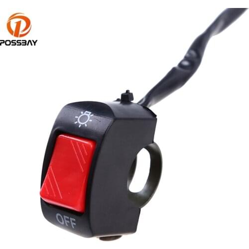 New Universal Kill Button Handlebar Switch Headlight Fog Spot Light On Off Switch Dirt Pit Bike For Honda Yamaha Suzuki Kawasaki