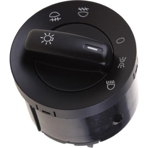 Car Headlight Switch Fog Light Button For Golf MK5 Caddy JETTA TOURAN SAGITAR