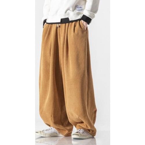 New Mens Casual Trousers Streetwear Harem Pants Fashion Man Long Pants Big Size Loose Male Sweatpants Harajuku Style 5XL