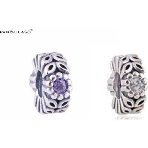 DIY Beads Sunflower Spacer Bead Fits Original Silver Bracelets For Woman Sterling Silver Jewelry Beads For Jewelry Making