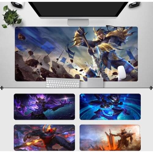 Cartoon League of Legends Jarvan IV Gaming Mouse Pad PC Laptop Gamer Mousepad Antislip Mat Keyboard Desk Mat For Overwatch/CS GO
