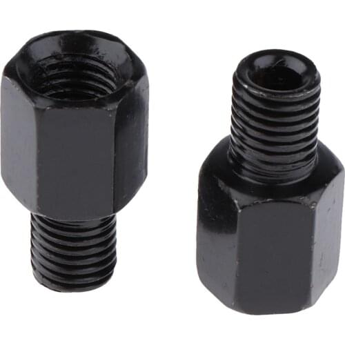 Motorcycle Mirror Mount Adapter RH 10mm to LH 10mm Mirror Rear for Honda