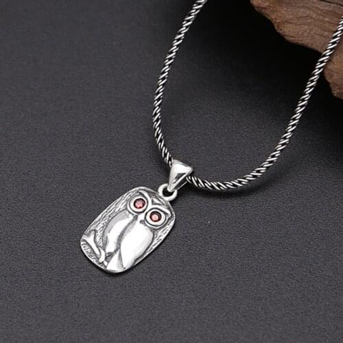 Owl Pendants Jewelry Making Men Women Pendants for Necklace Punk Jewelry Finding Accessories Fashion Necklace Pendants Jewelry