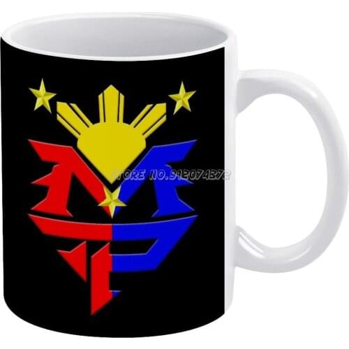 Manny Boxing Coffee Mugs Ceramic Tea Cup Milk Mug Warmer Personalized Friends Birthday Gift Manny Boxing Manny Boxer Sun Stars F