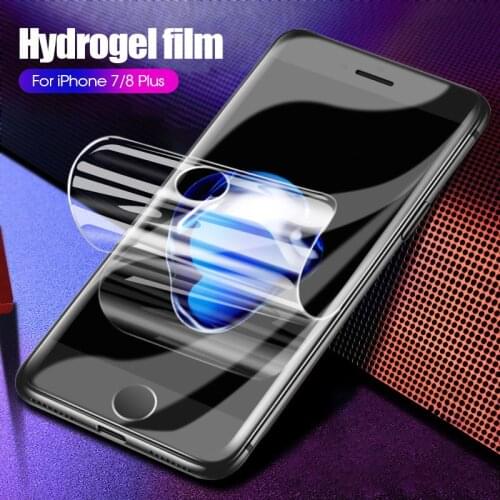 9D Full Cover Soft Hydrogel Screen Protector Film For iPhone XS MAX 7 8 6 6S Plus XR X Clear Protective Film Not Tempered Glass