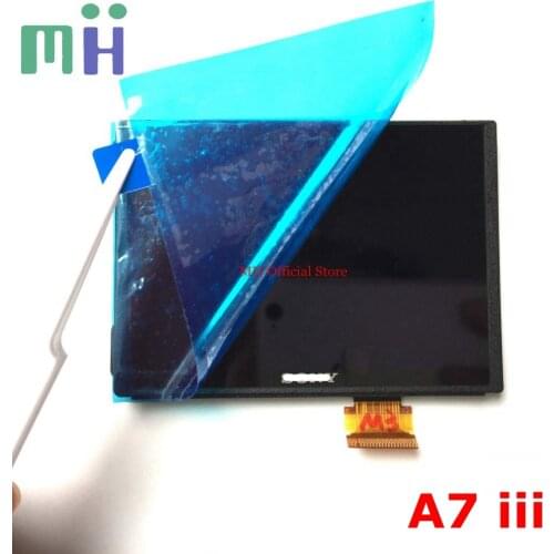 NEW A7 iii / M3 LCD Display Screen with Protector Cover Frame LCD Cable Flex FPC For Sony ILCE-7M3 ILCE Alpha 7M3 A7M3 A7III