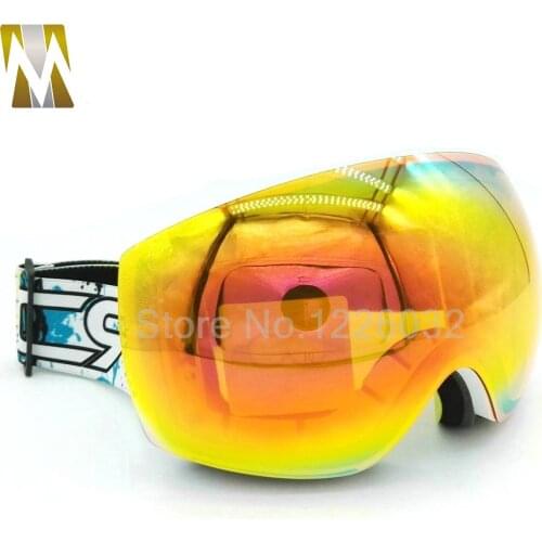 New UV400 Motocross Goggles Glasses Motorcycle Goggles Skiing MX Double Lenses Gafas Anti Fog For Skiing Motocross Skating