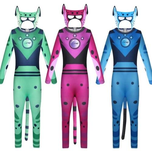 Boys Clothing Wild Kratts Anime Cosplay Costume Creature Power Jumpsuit Mask Fancy Carnival Party Kids Clothes Halloween Costume