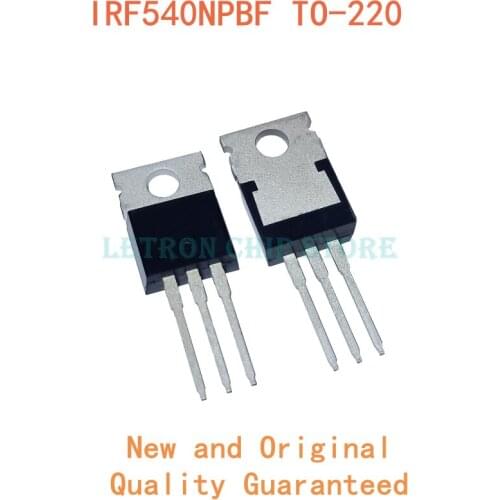 10pcs IRF540NPBF TO-220 IRF540N F540N TO220 MOSFET N-CH 100V 33A original and new IC