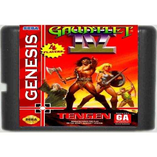 Gauntlet 4 16 bit SEGA MD Game Card For Sega Mega Drive For Genesis