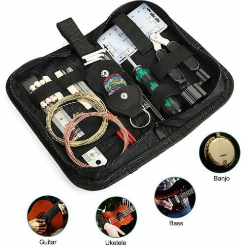 Professional Guitar Repair Maintenance Tool Kit for Guitar Luthier Tools
