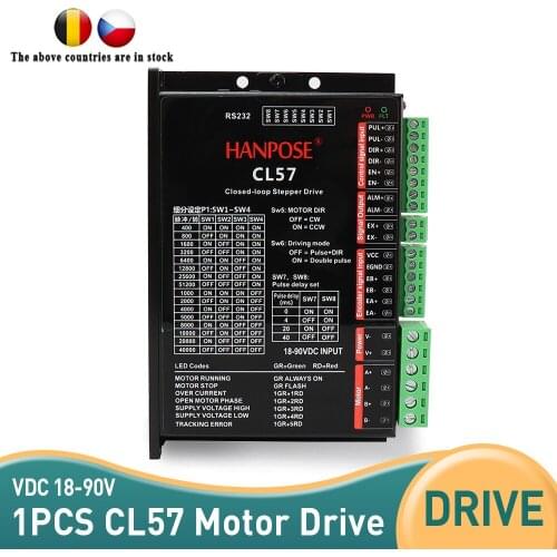 CL57 servo driver closed loop NEMA23 stepper motor driver VDC18-90v 57motor for 3D Various instrument accessories
