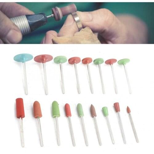 17Pcs/Set Jewelry Polishing Head Grinding Buffing Wheel Jewelry Making Accessories Tool Epoxy Resin for jewelry Jeweler Making c