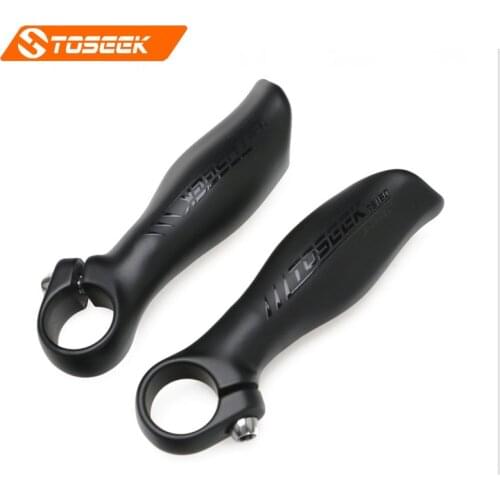Tosee carbon fiber bar end MTB road racing mountain bike TT handlebar bar ends track bicycle carbon bar ends bicycle parts