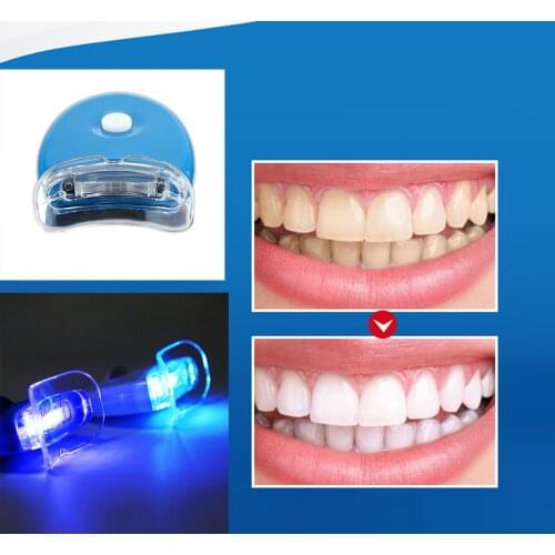 Blue LED Teeth Whitening Accelerator UV Light Dental Laser Lamp Light Tool Tooth Cosmetic Laser NEW Women Beauty Health